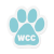 Custom Paw Print Shaped Car Magnet