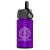 Custom UpCycle - Mini 16 Oz. RPet Sports Bottle With Ring Straw Lid - Transparent Violet