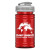 Custom UpCycle - Mini 16 Oz. RPet Sports Bottle With USA Flip Lid - Transparent Red with Translucent Frost Lid