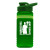 Custom 20 Oz. UpCycle RPET Bottle With Drink Thru Lid - Transparent Green with Green Lid