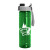 Custom 24 Oz. Slim Fit UpCycle RPET Bottles With Quick Snap Lid - Transparent Green