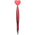 Custom Printed Red Heart Pen
