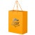 Custom Matte Laminated Euro Tote Bag - Mango