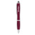 Custom Metallic Curvaceous Ballpoint Stylus - Merlot