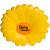 Custom Daisy Stress Reliever with Logo - Front