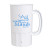 Custom 32 Oz. Beer Stein with Logo - White