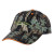 Embroidered Camouflage Cap - Smoke with Orange