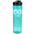 Custom 24oz Prestige Bottle with Flip Top Lid - Translucent Aqua