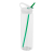 Custom Water Bottle with Flip Up Spout - 32 oz - Green