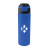 Custom 24 Oz. Pop Sip Recycled Stainless Steel Bottle - Blue with Black