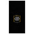 Custom Colored Dinner Napkins - Black