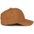 Custom DUK Canvas Snapback - Brown - Side