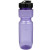 Custom 26oz Translucent Jogger Bottle with Flip Top Lid - Translucent Purple