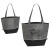 Custom Carnival RPET Cooler Tote - Gray