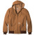 Custom Carhartt Thermal-Lined Duck Active Jacket - Brown