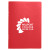 Prisma Recycled Paper Journal Notebook - Red