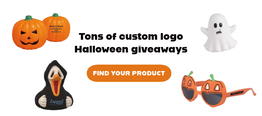 Assorted Halloween Promo Giveaway Items