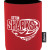 Custom Koozie Collapsible Neoprene Can Cooler - Red