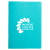 Prisma Recycled Paper Journal Notebook - Tahiti Blue