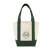 Custom Mini Canvas Tote - Green