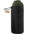 Custom 100% Recycled PET Fleece Blanket with RPET Pouch -in Pouch - Green