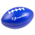 Custom Football Stress Ball - Reflex Blue