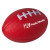 Custom Football Stress Ball - Red