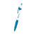 Custom Sawyer Pen - White with Royal Blue