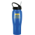Custom 24 oz Contour Bottle with Sport Sip Lid & Straw - Royal Blue