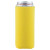 Custom Slim Can Cooler 2 Side Imprint - Yellow