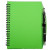 Custom 70 Sheet Poly Journal with Pen - Translucent Green
