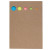 Custom Universal Sticky Note Booklet - Natural