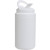 Custom 64oz. Insulated Glacier Cooler Jug with Straw - White
