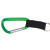 Custom 2" Small Carabiner with Web Strap - Metallic Green