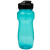Custom 24 oz Eclipse Bottle with Flip Top Lid - Translucent Aqua