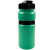 20 oz Sportster Bottle with Silicone Gripper Band & Flip Top Lid - Forest Green