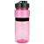20 oz Sportster Bottle with Silicone Gripper Band & Flip Top Lid - Translucent Pink