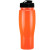 Custom 24 oz Contour Bottle with Flip Top Lid - Orange