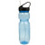 Custom 26 oz Translucent Jogger Bottle with Sport Sip Lid & Straw - Translucent Blue