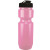 Custom 22oz Bike Bottle with Flip Top Lid - Pink