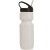 Custom 22oz Bike Bottle with Sport Sip Lid & Straw - White