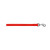 Custom 6 ft Nylon Leash - Tomato Red