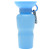 Custom Springer 22 oz Classic Dog Travel Water Bottle - Sky Blue