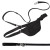 Custom Springer Sling Bag + Dog Leash - Black