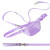 Custom Springer Sling Bag + Dog Leash - Lilac