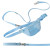 Custom Springer Sling Bag + Dog Leash - Sky Blue
