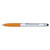 Custom Silver Cool Grip Stylus Pen - Orange