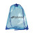 Custom Translucent TPU Drawstring Bag - Blue