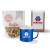 Custom Mug and Popcorn Gift Set - Blue