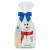 Custom Let It Snow Gift Set with 20 oz Tumbler and Sugar Cookie Snowballs - Blue Bow